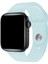 Apple Watch Uyumlu Silikon Spor Kordon 42 - 44 mm M/l Ölçülerinde Alice Mavi 2