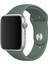 Apple Watch Uyumlu Silikon Spor Kordon 42 - 44 mm M/l Ölçülerinde Çam Yeşil 3