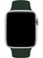 Apple Watch Uyumlu Silikon Spor Kordon 42 - 44 mm M/l Ölçülerinde Koyu Yeşil 4