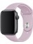 Apple Watch Uyumlu Silikon Spor Kordon 42 - 44 mm M/l Ölçülerinde Lila 1