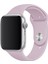 Apple Watch Uyumlu Silikon Spor Kordon 42 - 44 mm M/l Ölçülerinde Lila 2