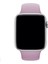 Apple Watch Uyumlu Silikon Spor Kordon 42 - 44 mm M/l Ölçülerinde Lila 5