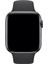 Apple Watch Uyumlu Silikon Spor Kordon 42 - 44 mm M/l Ölçülerinde Siyah 4