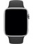 Apple Watch Uyumlu Silikon Spor Kordon 42 - 44 mm M/l Ölçülerinde Siyah 5