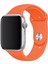Apple Watch Uyumlu Silikon Spor Kordon 38 - 40 mm S/m Ölçülerinde Turuncu 2