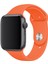 Apple Watch Uyumlu Silikon Spor Kordon 38 - 40 mm S/m Ölçülerinde Turuncu 3