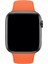 Apple Watch Uyumlu Silikon Spor Kordon 38 - 40 mm S/m Ölçülerinde Turuncu 5