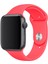 Apple Watch Uyumlu Silikon Spor Kordon 38 - 40 mm S/m Ölçülerinde Nar Çiçeği 1