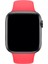 Apple Watch Uyumlu Silikon Spor Kordon 38 - 40 mm S/m Ölçülerinde Nar Çiçeği 4