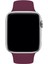 Apple Watch Uyumlu Silikon Spor Kordon 38 - 40 mm S/m Ölçülerinde Mürdüm 3