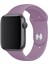 Apple Watch Uyumlu Silikon Spor Kordon 38 - 40 mm S/m Ölçülerinde Lavanta 1