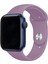 Apple Watch Uyumlu Silikon Spor Kordon 38 - 40 mm S/m Ölçülerinde Lavanta 3
