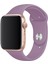 Apple Watch Uyumlu Silikon Spor Kordon 38 - 40 mm S/m Ölçülerinde Lavanta 5