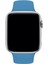 Apple Watch Uyumlu Silikon Spor Kordon 38 - 40 mm S/m Ölçülerinde Gök Mavi 4