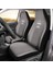 Opel Corsa Araca Özel Oto Koltuk Kılıfı Pro - Gri ( Yeni Tasarım - Yeni Fit Kalıp ) 2