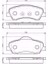 Citroen C-Elysee 1.2 Vti 82 2012-2020 Ön Fren Balatası 2
