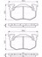 Citroen Xsara 1.6 16V 1997-2005 Arka Fren Balatası 2