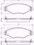 Peugeot 206 Hatchback 1.4 I 1998-2009 Ön Fren Balatası 2