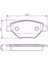 Renault Megane Iı 1.4 2003-2010 Bosch Ön Fren Balatası 2