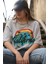 Mad Girls Gri Baskılı Tişört MG1080 3