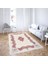 Osmanlı Model Dijital Baskı Yıkanabilir Kaymaz Taban Göbekli Leke Tutmaz Salon Halı Yolluk (Bordo) 2