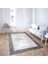 Geometrik Çizgiler Dijital Baskı Yıkanabilir Kaymaz Taban Vintage Salon Halısı ve Yolluk 2