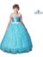 Butik Happy Kids Butikhappykids Frozen Elsa Kostümü Askılı Kasnaklı Kabarık Elbise Taç li 1