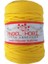 Sarı Renk 5 mm Jumbo Polyester Makrome No:4 1