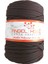 Koyu Kahve Renk 5 mm Jumbo Polyester Makrome No:20 1