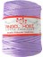 Lila Renk 5 mm Jumbo Polyester Makrome No:8 1