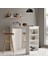 Style Bar Masası Mutfak Yemek Masası Beyaz St1-W 3