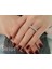 1 Karat Görünümlü Pırlanta 5 Taş Yüzük 0423R0122 4