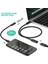USB 3.1 Thunderbolt 3 Type-C Erkek to Type-C Dişi Uzatma Kablosu 50 CM 4