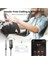 Mikrofonlu 3.5mm Aux Bluetooth 5.0 Alıcı Adaptör Araç Kiti 3