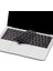 Laptop Macbook Air ile Uyumlu Klavye Koruyucu TouchID A1932 2018/19 Avrupa İngilizce Baskı 1