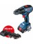 Gsr 18V-50 Professional 3 x 2.0 Ah Akülü Delme-Vidalama Mak 1