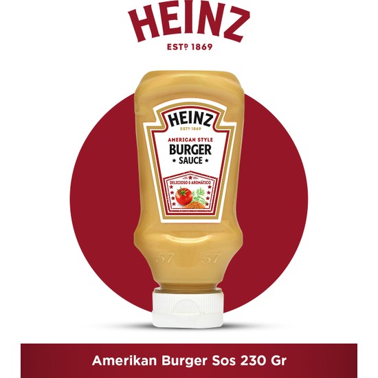 Heinz Amerikan Burger Sos 230 gr