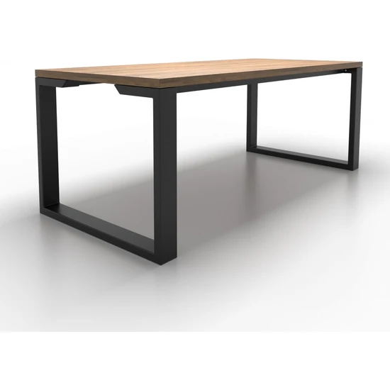 Abronya Metal Masa Ayağı Destekli Masa Ayağı Modelleri Yemek Masası Mutfak Masası Ayak Modelleri 73X60X100 cm