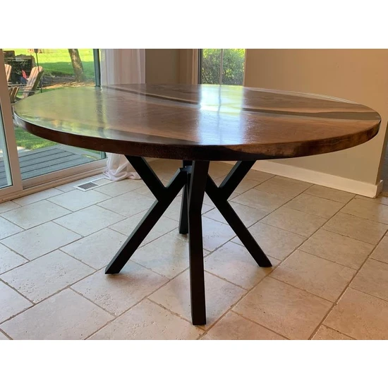 Abronya Metal Masa Ayağı Yuvarlak Masa Yemek Masası Ayak Modelleri Ahtapot Masa Ayağı 70X80 cm