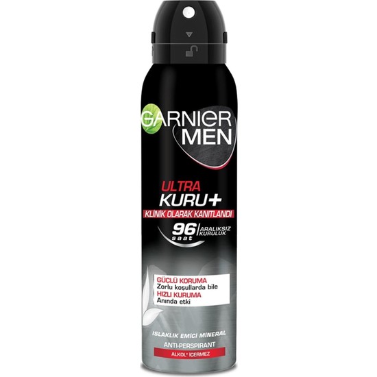 Garnıer Men Deo Ultra Kuru 150 ml Fiyatı Taksit Seçenekleri