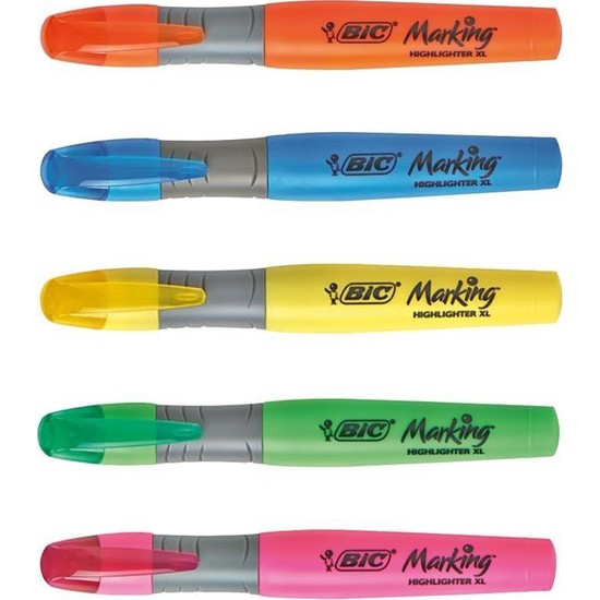 Bic Marking Highlighter Fosforlu Kalem 5'li Set Fiyatı