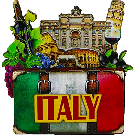 Vera Buzdolabı Magneti Avrupa Şehirleri Italya