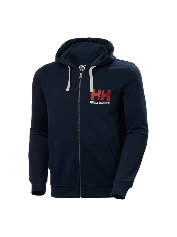 Helly Hansen Hh Hh Logo Full Zıp Hoodie Erkek Polar / Ara Katman