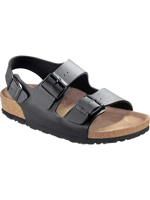 Birkenstock Milano Bf Erkek Siyah Sandalet