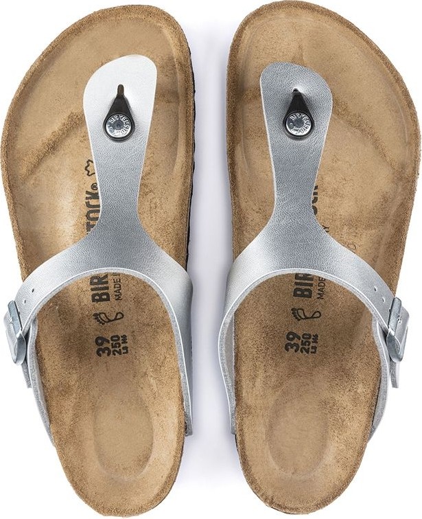 Birkenstock Kadın Gümüş Terlik görsel 3