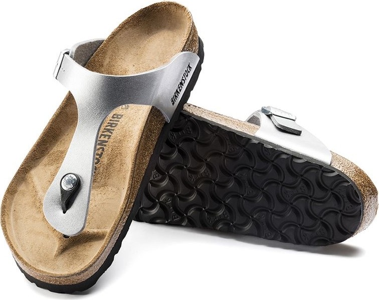 Birkenstock Kadın Gümüş Terlik görsel 2