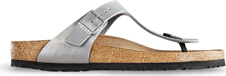 Birkenstock Kadın Gümüş Terlik görsel 4