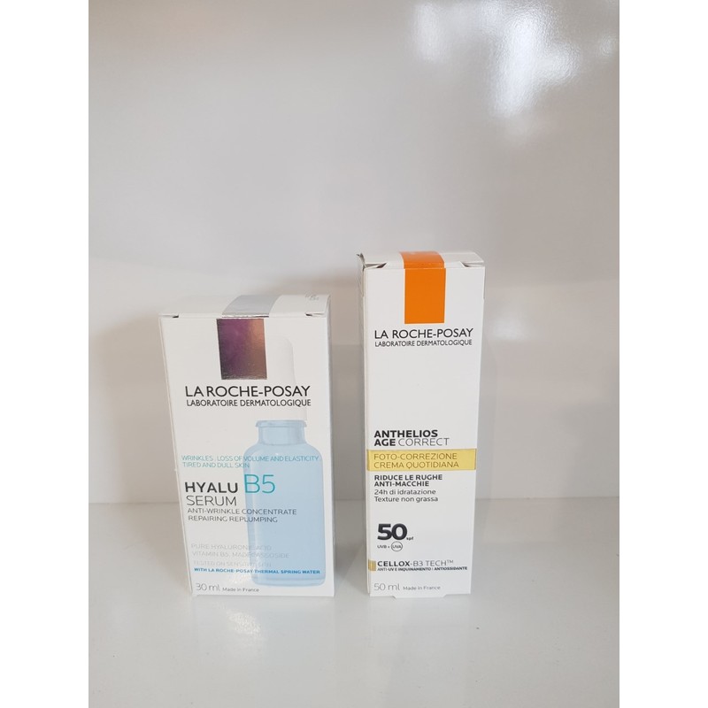 La Roche-Posay Hyalu B5 Serum 30 ml + Anthelıos Age Correct 50 ml