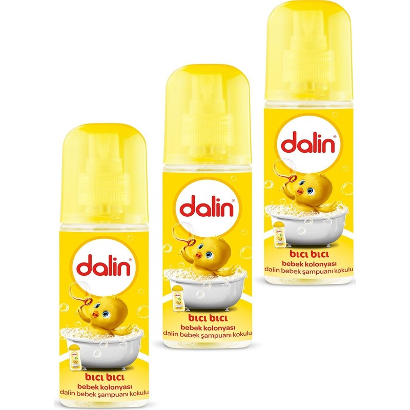 Dalin Bıcı Bıcı Bebek Kolonyası 100 ml 3 Adet