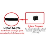 Tap Opel Corsa C Bagaj Pandizot Klipsi 2 Adet - (Dıştan,kolay Montaj)